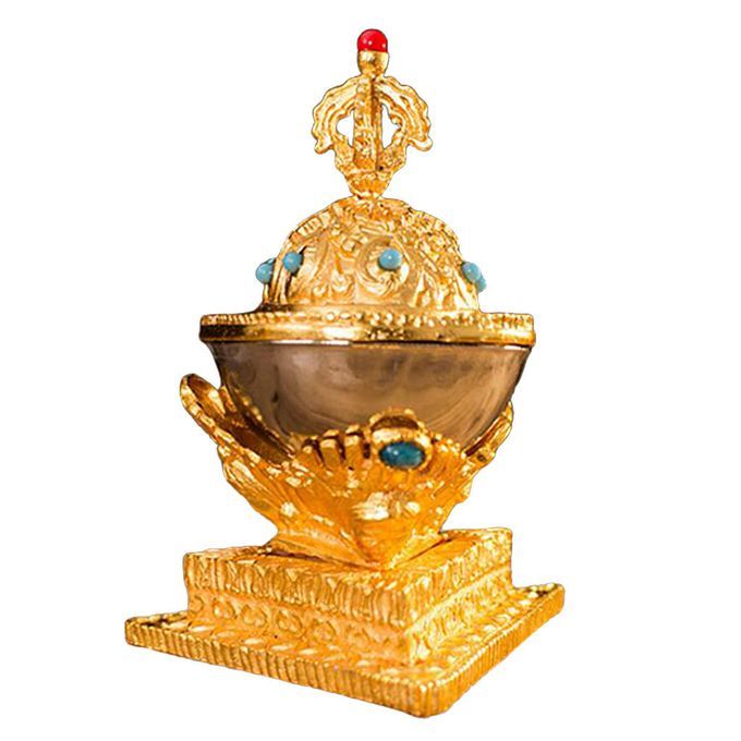 Tibetan Buddhism Wine Glasses Alloy Copper Wine Glass Ornaments