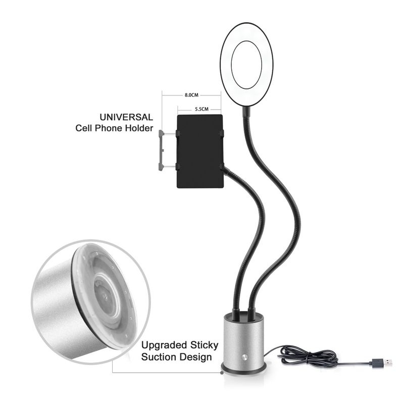 LED Camera Phone Fill Light Ring Lamp For Selfie Live