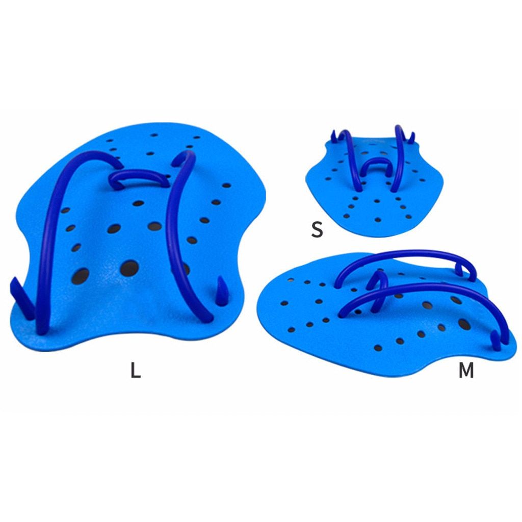 Hot 2pcs Outdoorsport Swimming Stroke Short Palm Hand Water