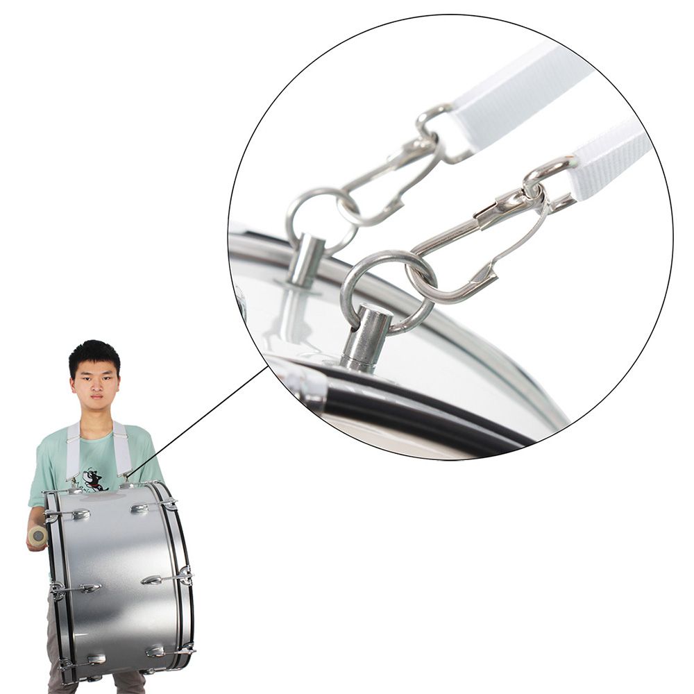 Adjustable Parade Marching Bass Drum Shoulder Strap Sling
