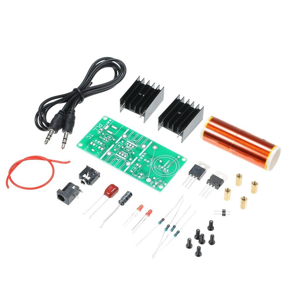 Tesla Coil Kit Plasma Speaker Electronic DIY Kit