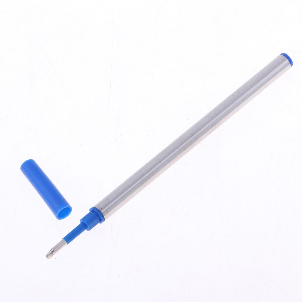 Set Of 20 Metal Ballpoint Pen Refills  Ink Refill Office Blue