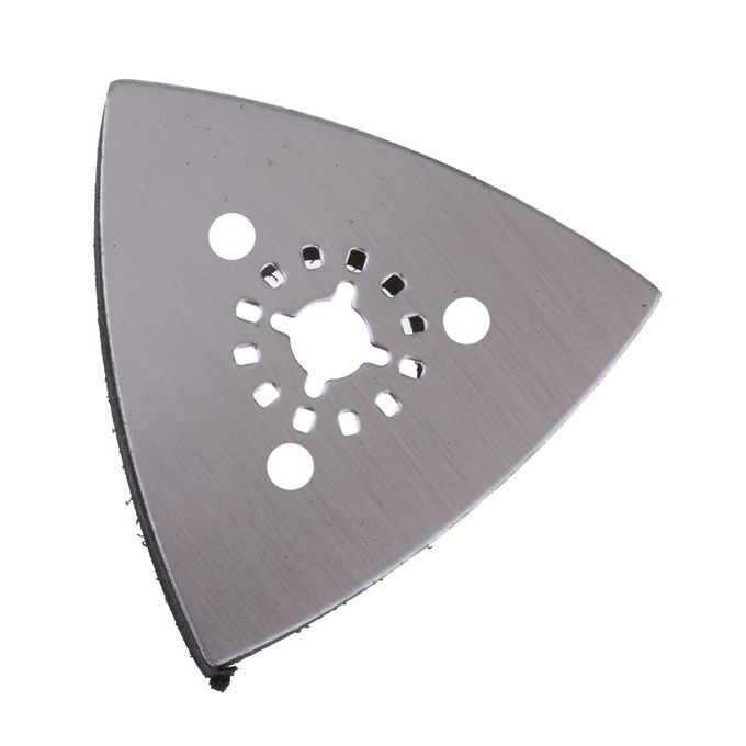 2Pcs 80mm Triangular  Sanding Pad Oscillating Multi Tool