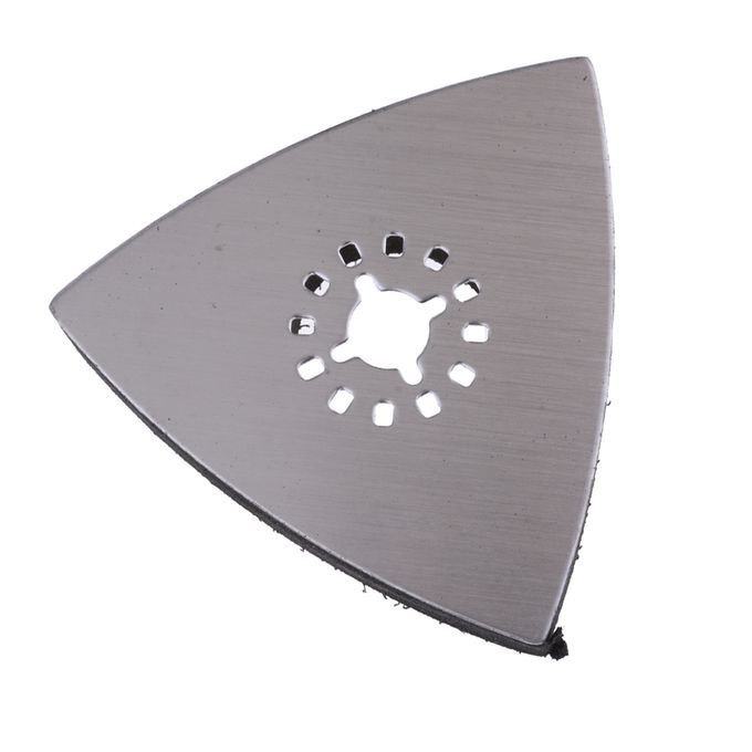 2Pcs 80mm Triangular  Sanding Pad Oscillating Multi Tool