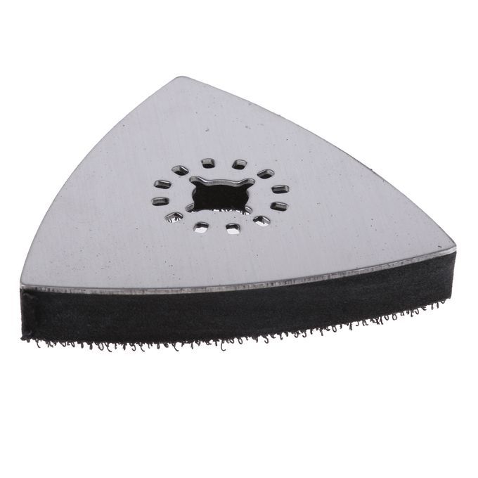 2Pcs 80mm Triangular  Sanding Pad Oscillating Multi Tool