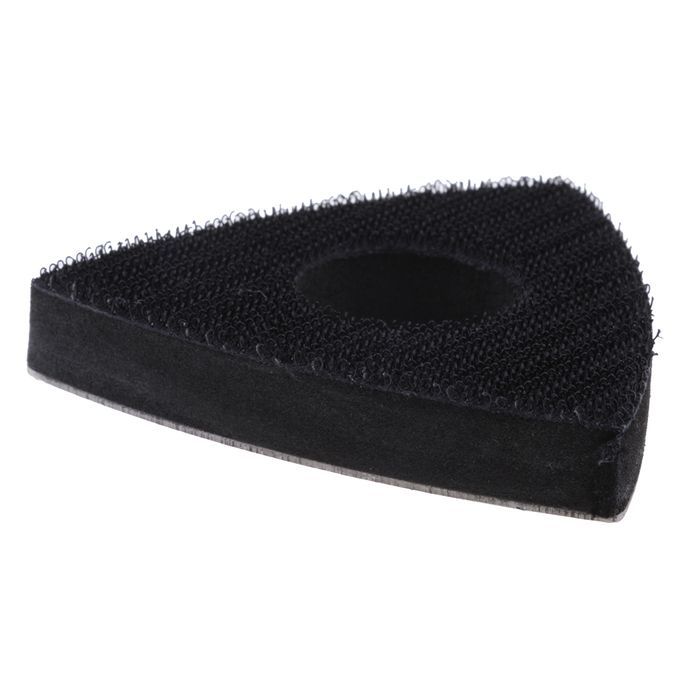 2Pcs 80mm Triangular  Sanding Pad Oscillating Multi Tool