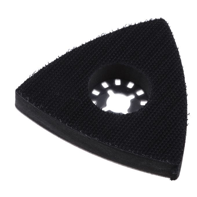 2Pcs 80mm Triangular  Sanding Pad Oscillating Multi Tool