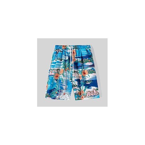 2-in-1 Beach Short Sleeve Shirt Short Pant Set(Set Of 2)