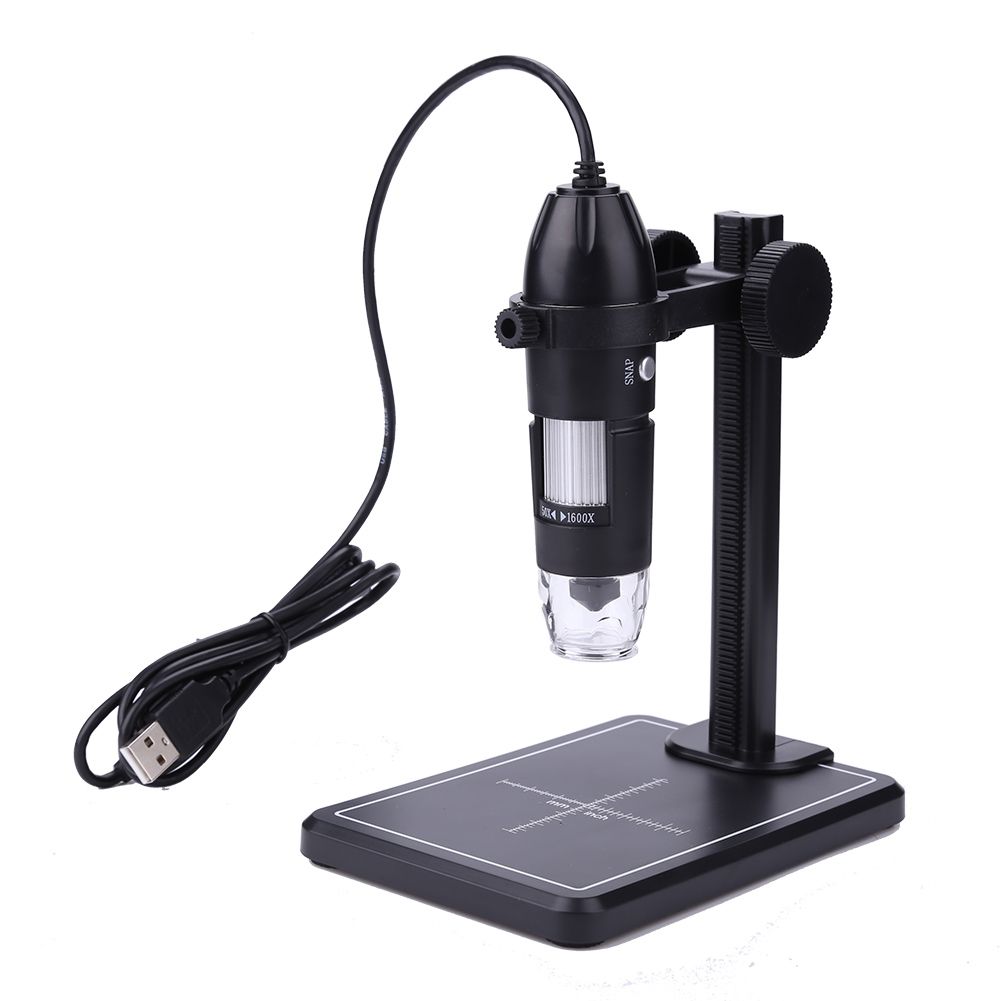 500X/1000X/1600X Microscope For Soldering Digital Microscope USB Industrial Electronic Desktop Magnifier Soldering Phone Repair