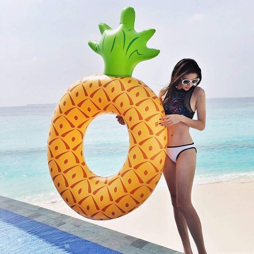 Circle Pineapple Swimming Ring Inflated Size 180cm
