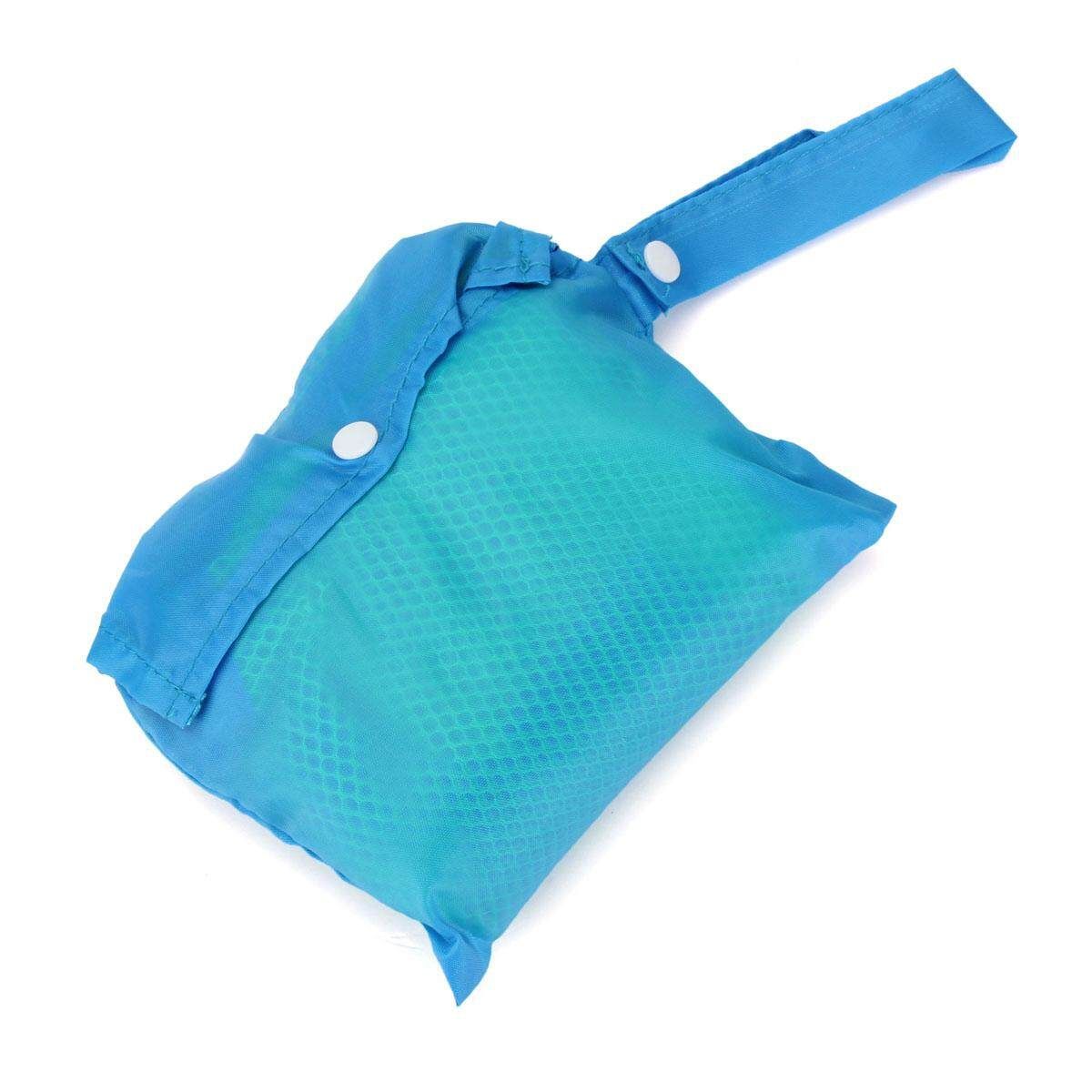 Large Foldable Mesh Sand Away Bath Bag Dredging Pouch Children's Beach Toys Bag