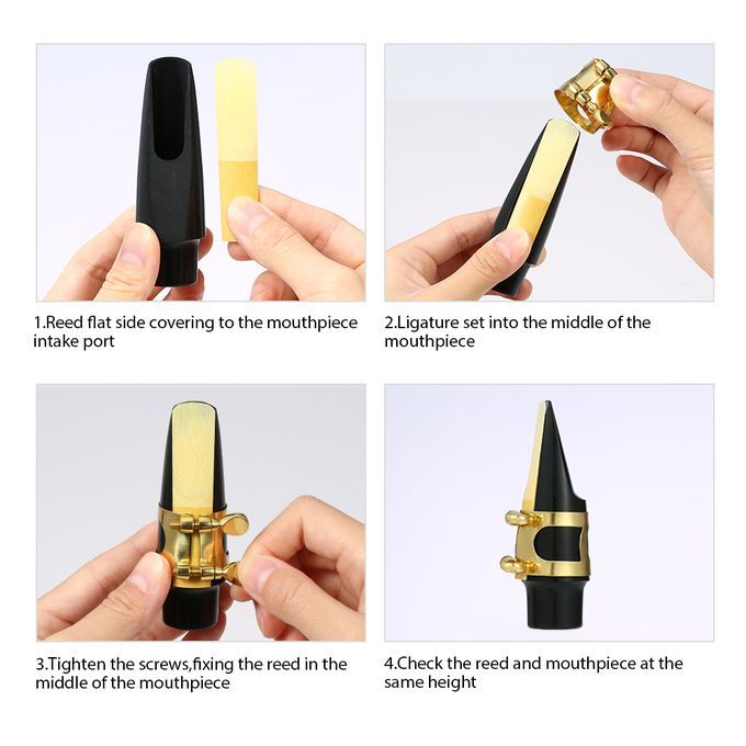 Ammoon Alto Saxophone Sax Reeds Strength 2.5 10pcs/ Box