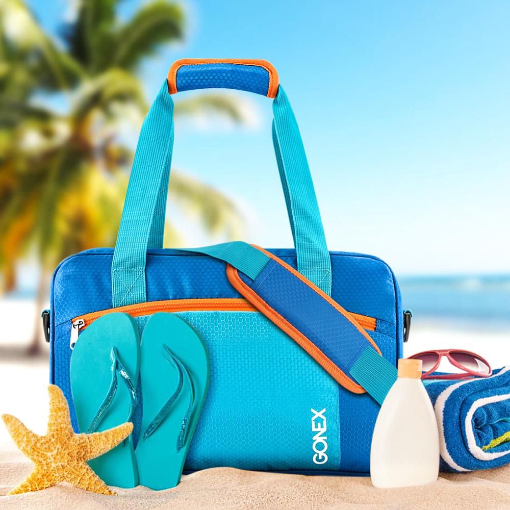 Gonex Ins Style Waterproof Swimming Bag Beach Pool Combo