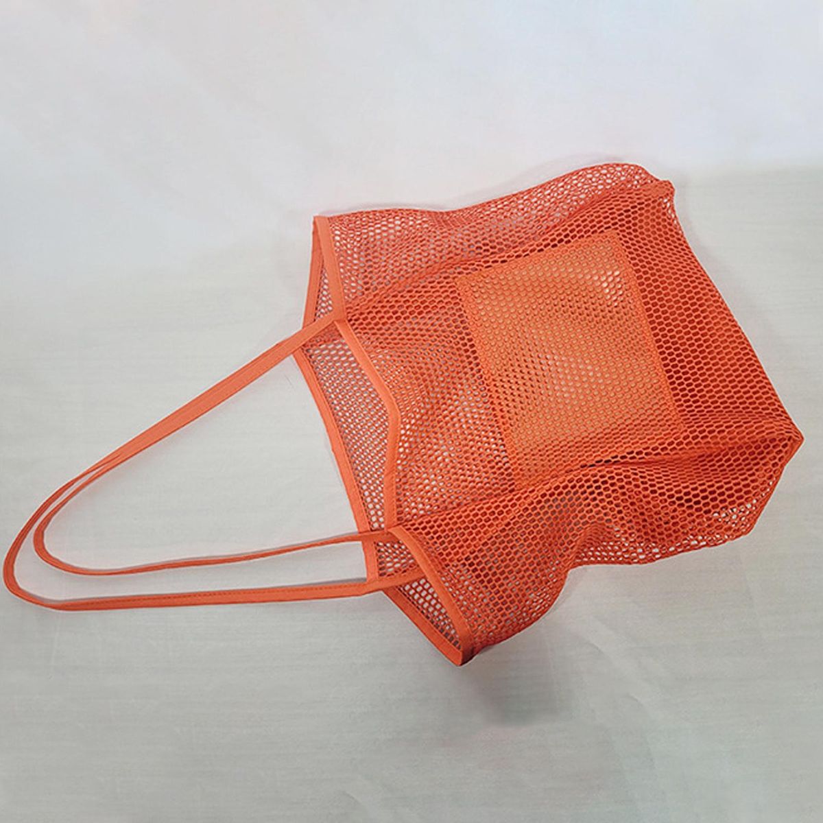 Women Tote Bag Travel Shopping Beach Pool Bag Dark Orange