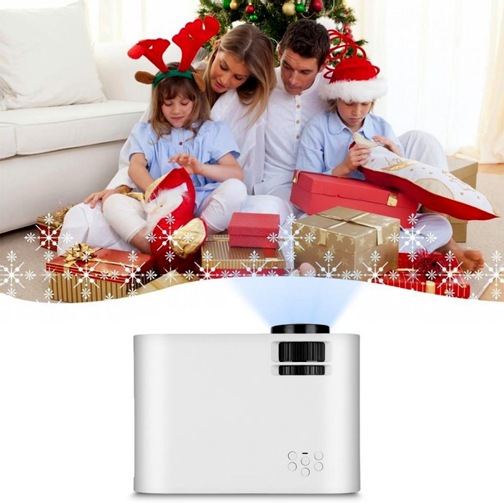 W90 LED Projector Support 1080P With Remote Control Multiple