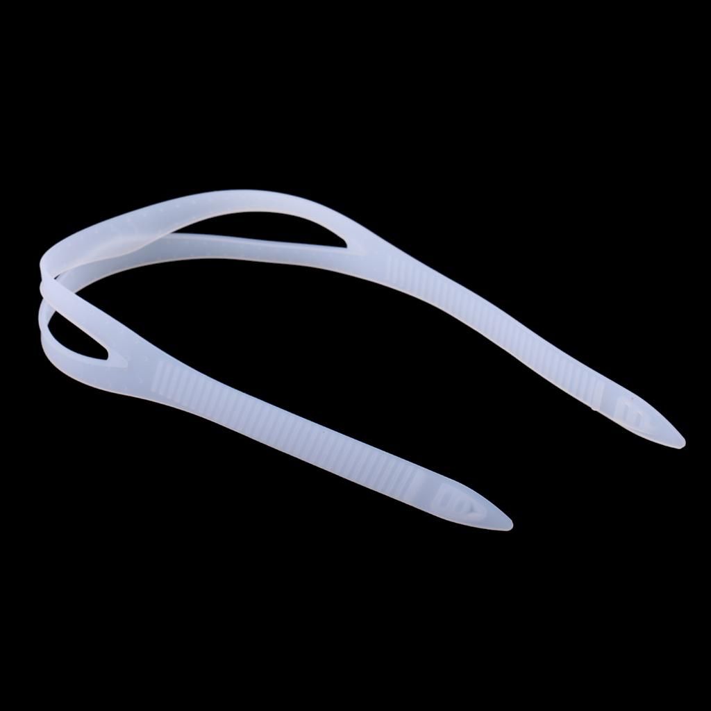 Clear Universal Fit Swimming Goggles Strap Swim Eyewear