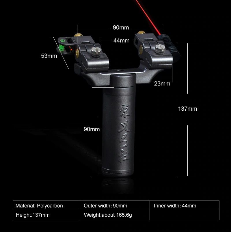 Laser Slingshot Aiming Powerful High Catapult Precise