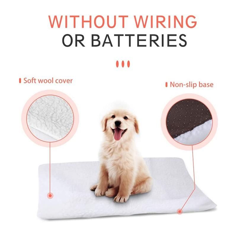Self Heating Soft Warm Pet Winter Mat Blanket Soft Warm Bed
