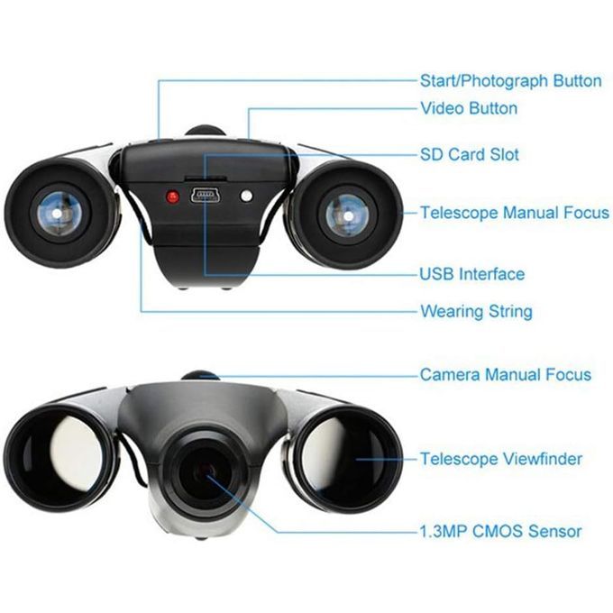 Digital Camera Binoculars Video Recorder