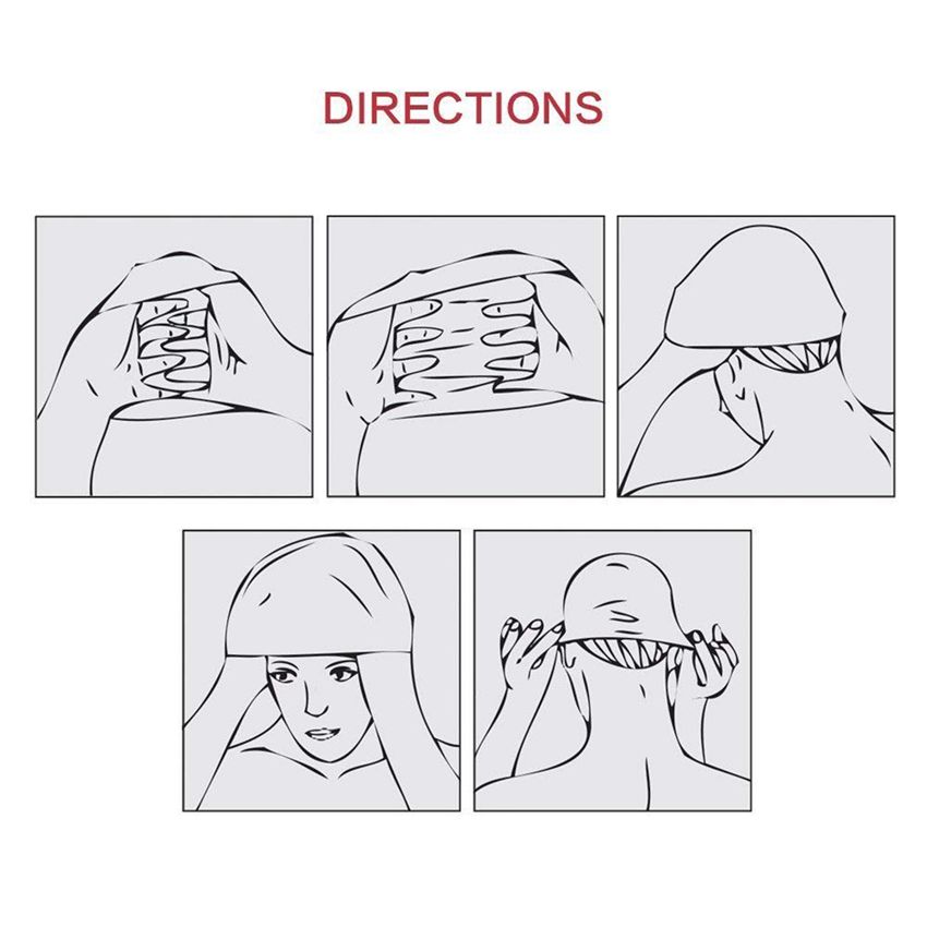 EsoGoal Ear Protection Swimming Cap Waterproof Silicone Hat