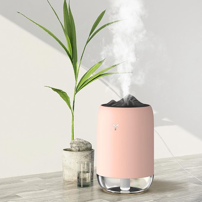 Mini   Humidifier Personal Ultra Quiet For Baby Pink B
