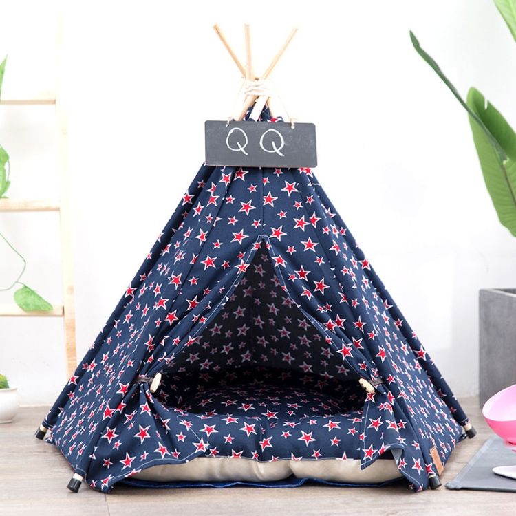 Pet Tent With Cushion, Specification: Medium 50×50×60cm