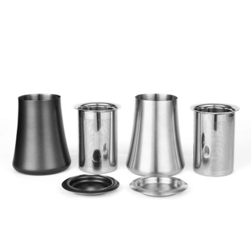 3 in 1 Sieve Coffee Flour Flour Filter Cup DIY Tool 2-Piece