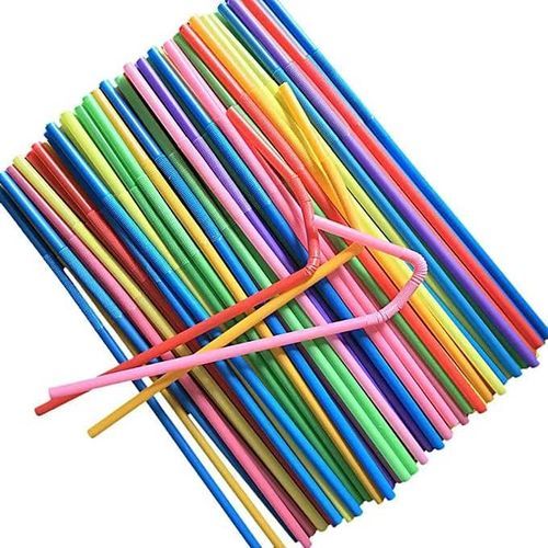 Drinking Straw Foldable Straw Smoothie Straws - 200PCS(2packs)