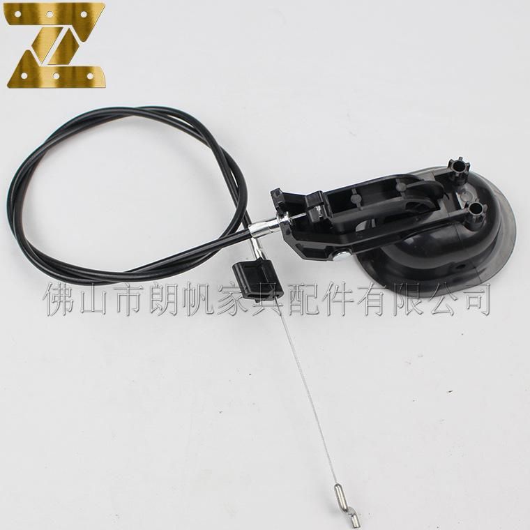 Plastic horn old-fashioned sofa manual buckle sofa switch cable gas spring function chair furniture hardware accessories