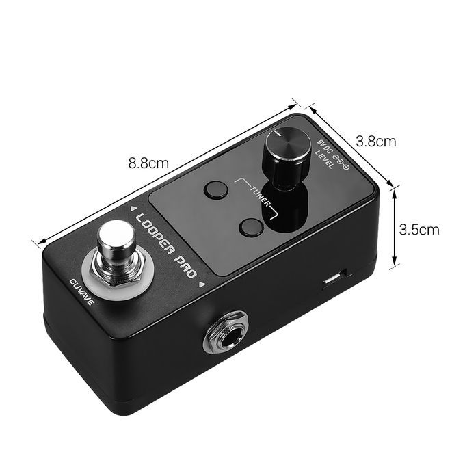 CUVAVE LOOPER PRO Guitar Loop Pedal 9 Loops Total 40-