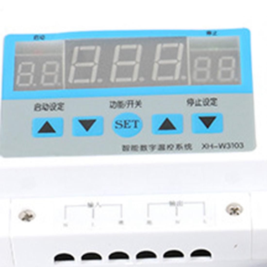 XH-W3103 Max 5000W Digital Thermostat 30A Temperature