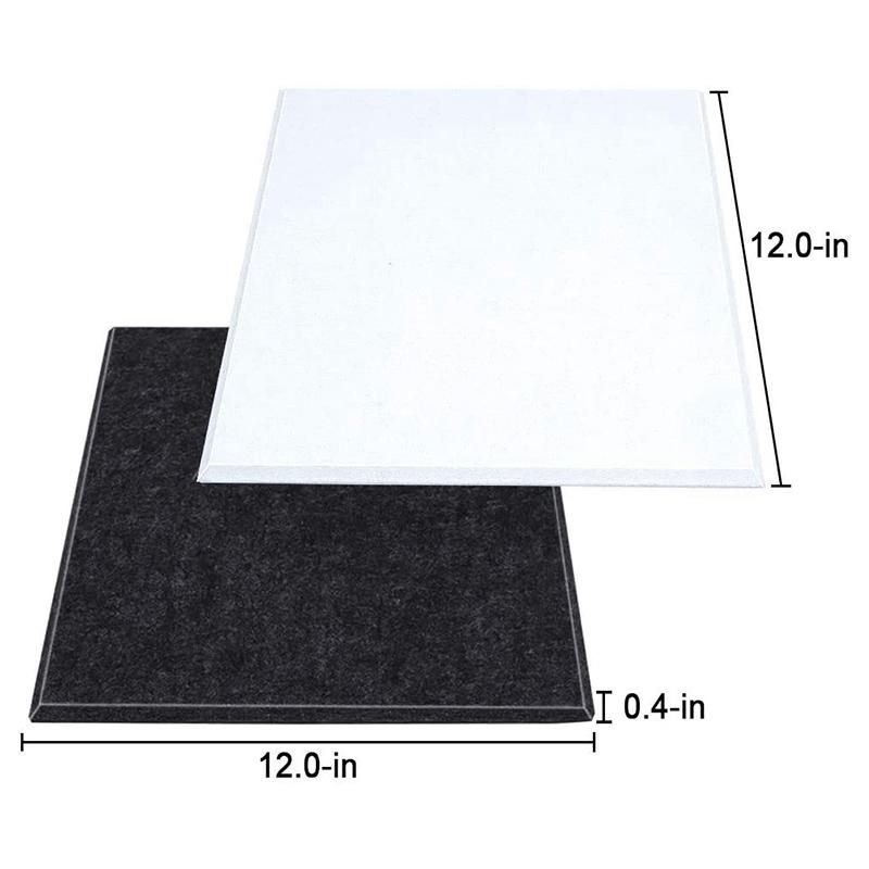12 Pieces of Acoustic Foam Panels,for Acoustic Treatment of