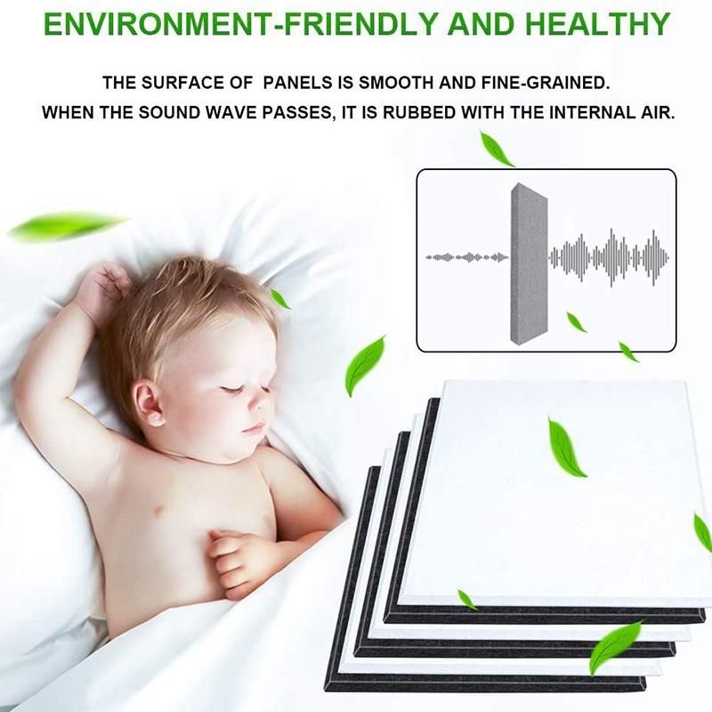 12 Pieces of Acoustic Foam Panels,for Acoustic Treatment of