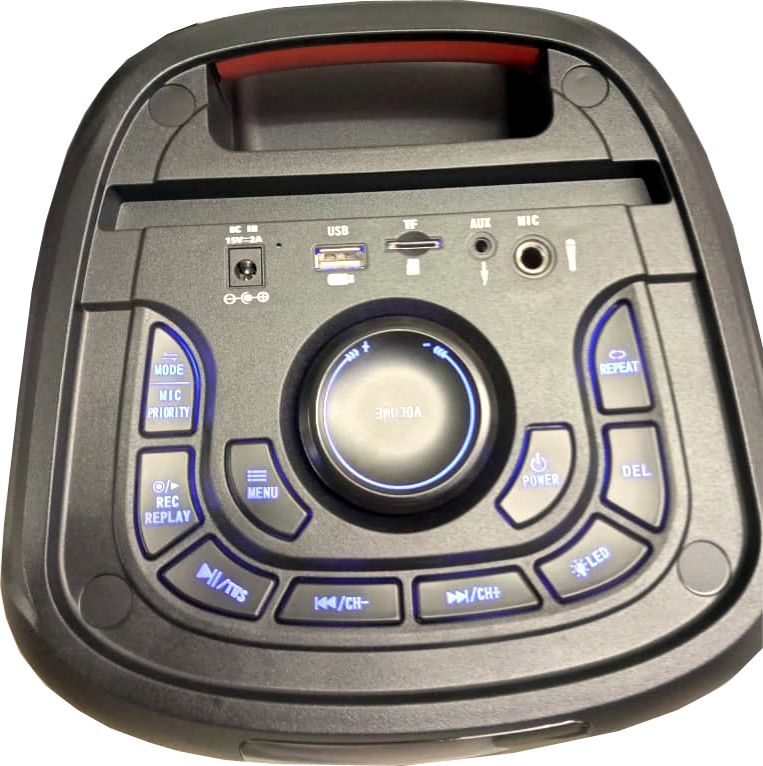 TED-6600 Mega Bass Portable Sound System