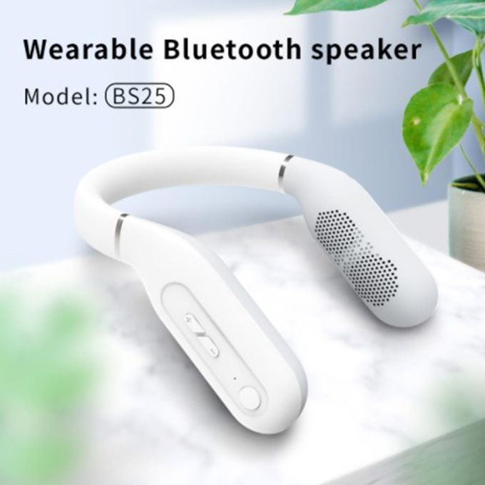 Neckband Bluetooth 5.0 Speaker Wearable 3D Headset Earphone Home
