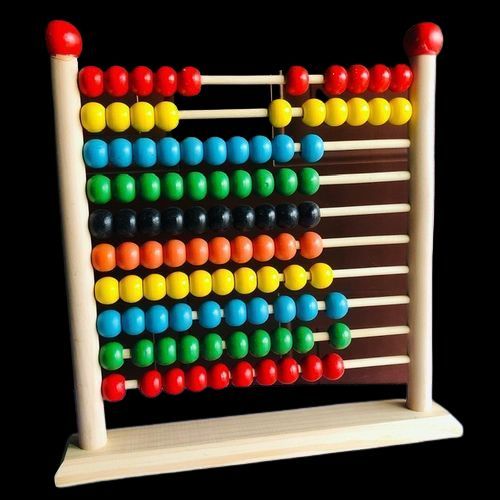 Wooden Counting Beads Abacus - Montessori Preschool Toys