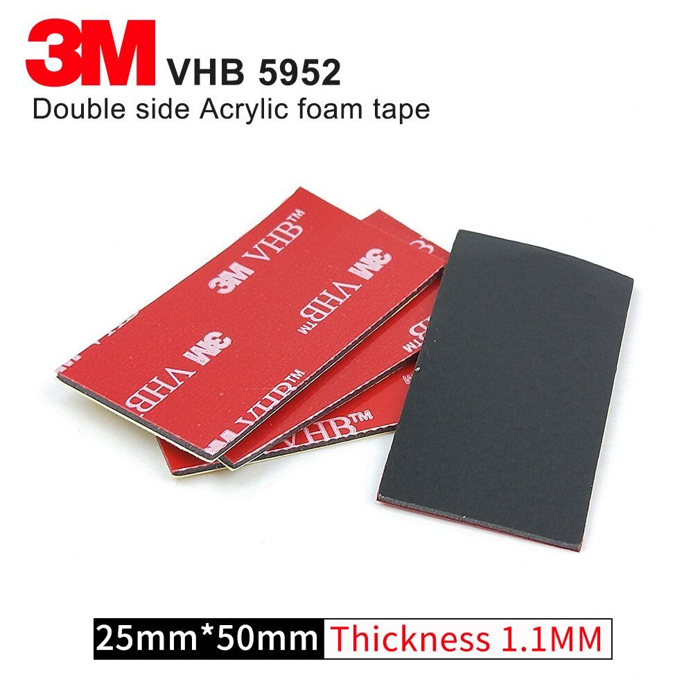 10pcs VHB Heavy Duty Double Sided Adhesive Acrylic Foam Tape
