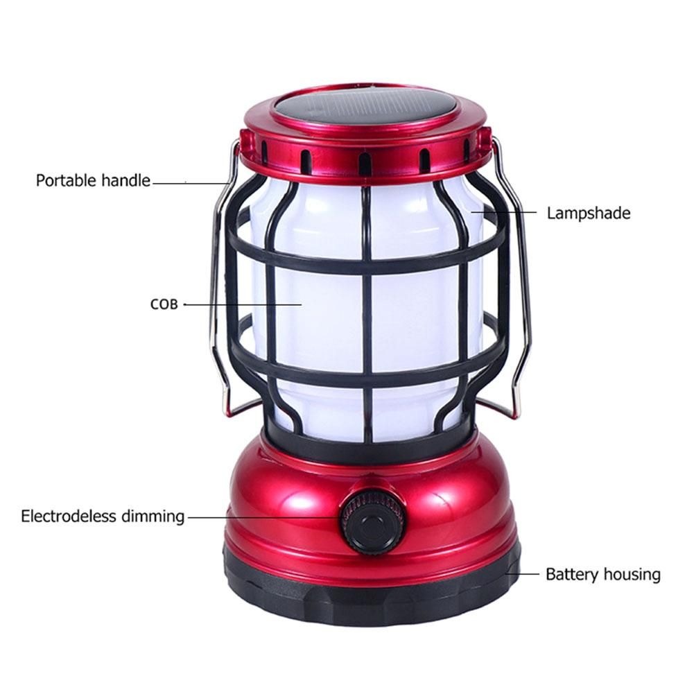 Solar Lantern Camping Lantern Camping Light with Emergency