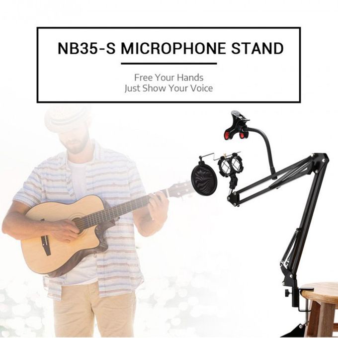 NB35 - S Portable Professional Microphone Stand