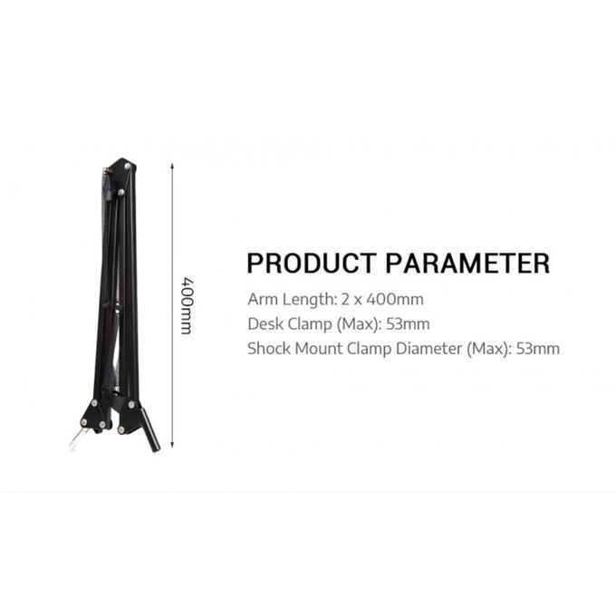 NB35 - S Portable Professional Microphone Stand
