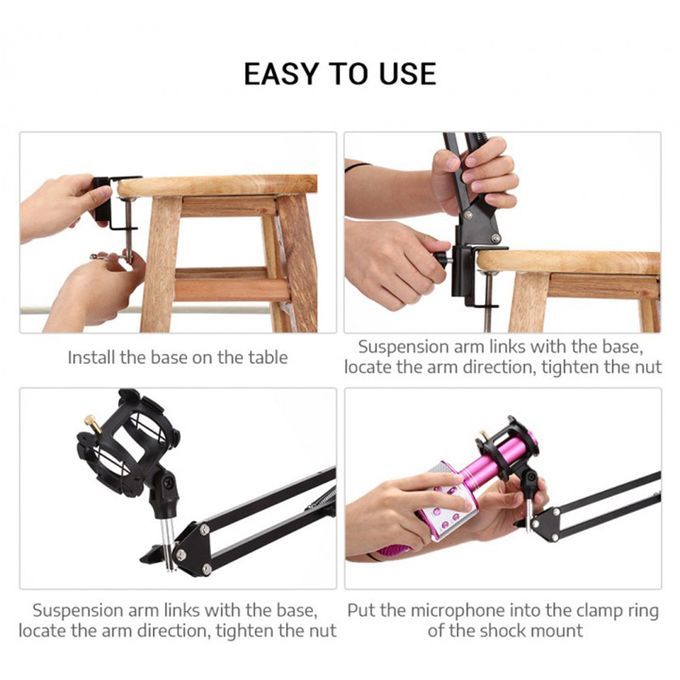 NB35 - S Portable Professional Microphone Stand