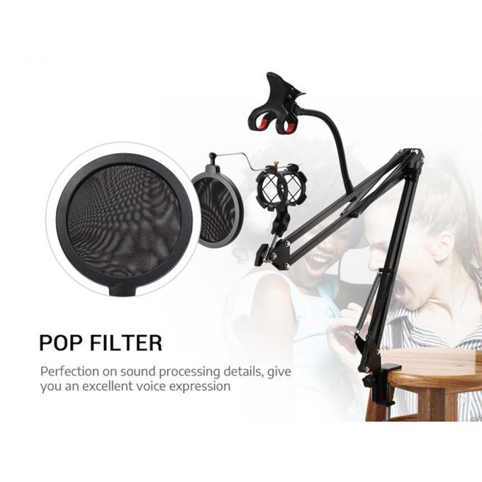 NB35 - S Portable Professional Microphone Stand