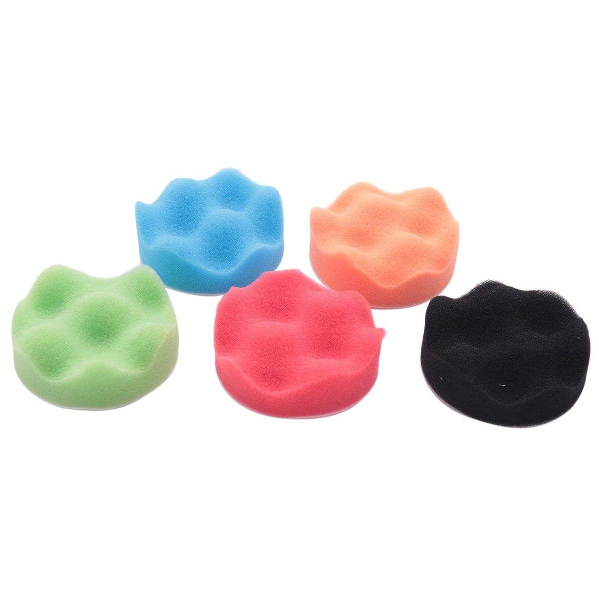 11Pcs 3 inch Waves Buffer Polishing Pad Set For Car Polisher