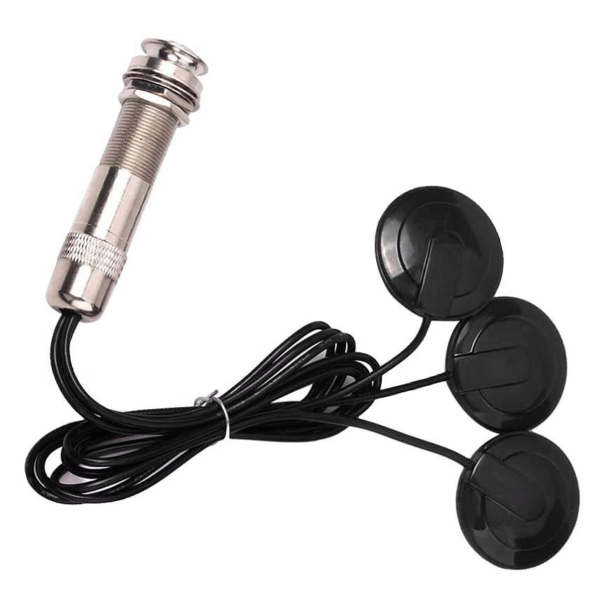 Guitar Pickup Piezo Contact Microphone Pickup 3 Transducer