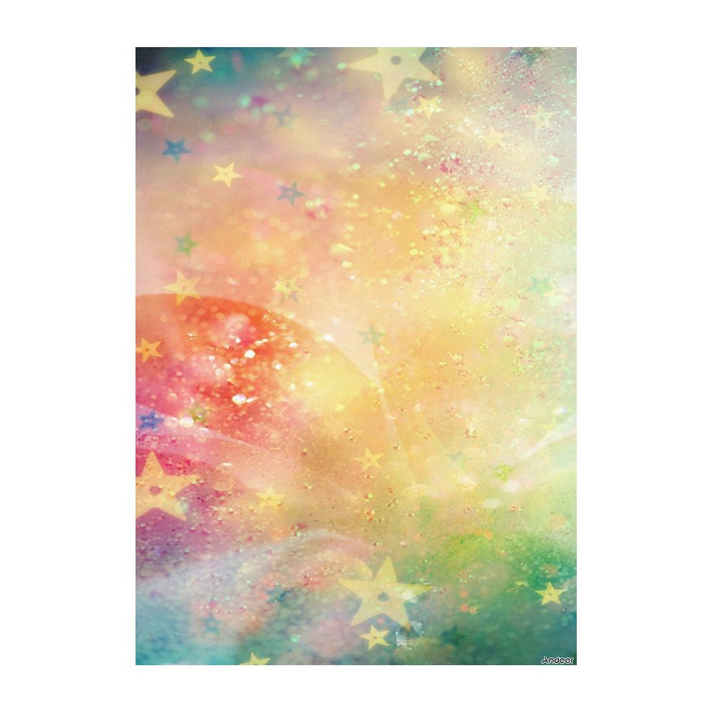 1.5 * 2.1m/5 * 7ft Photography Background Colorful