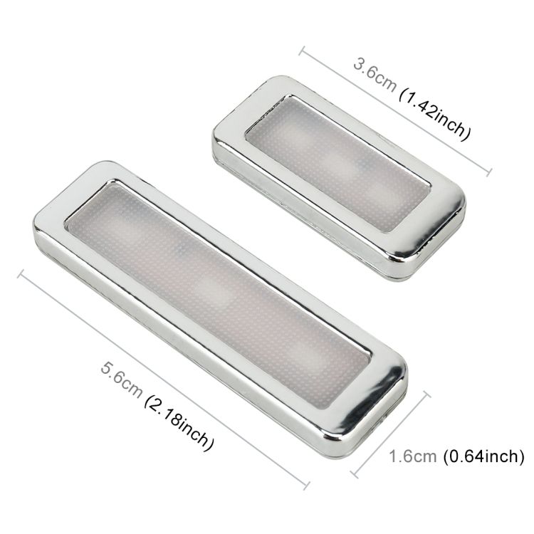 4 PCS Universal Car Colorful LED Inner Handle Light