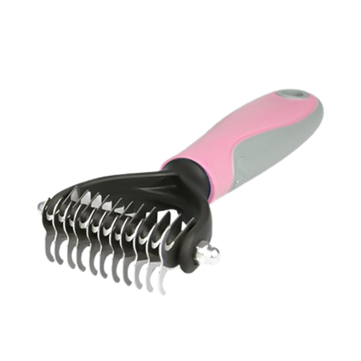 Pet Grooming Comb Pet Rake Cleaning Grooming Tool Pink