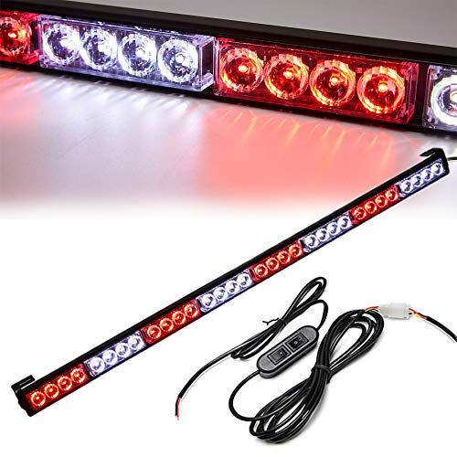 Traffic Advisor Light Bar 355 Inch 32 Flashing Led Strobe Li