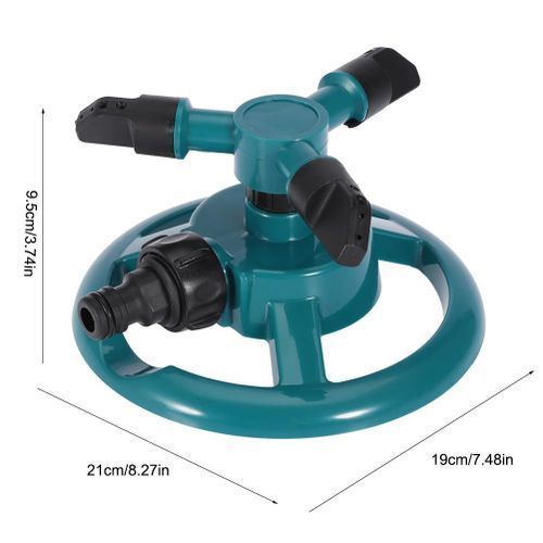 Garden Sprinklers Automatic Watering Grass Lawn Rotating Spray Device