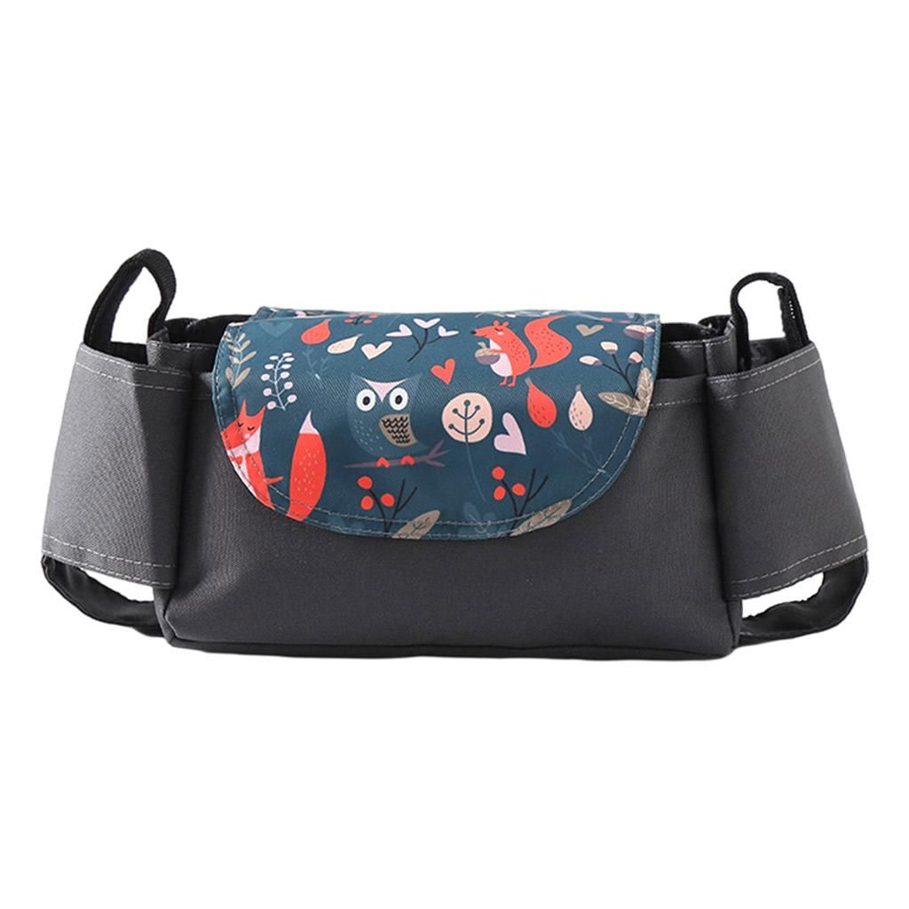 Baby Pushchair Organiser Cup Bottle Holder Mummy Bag